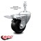 Service Caster 3 Inch Soft Rubber Wheel Swivel 10mm Stem Caster with Total Lock Brake SCC SCC-TSTTL20S314-SRS-M1015 - alternate 2